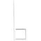 Ekena Millwork 3-in. W x 6-in. D x 10-in. H Valencia Architectural Grade PVC Knee Brace BRCP03X06X10VAL - alternate 3